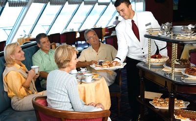 Oceania cruise afternoon tea